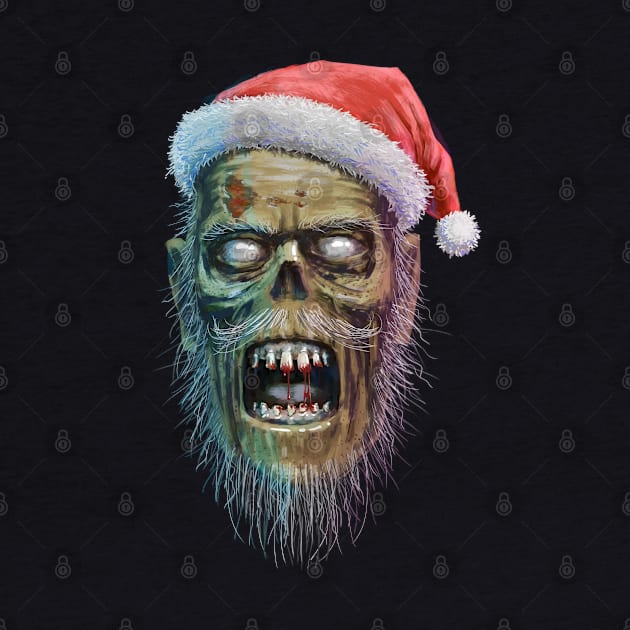 zombie santa by Yerlanio